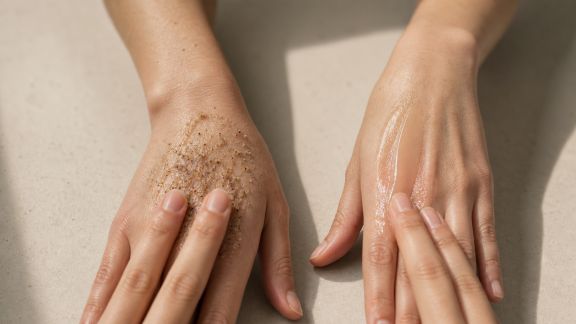Gommages mécaniques vs gommages enzymatiques : quelles différences pour la peau du corps